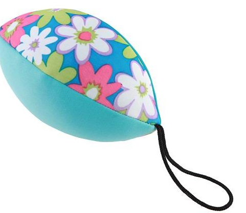 Lovely Flower Types Floating Rugby Pet Toy - Click Image to Close